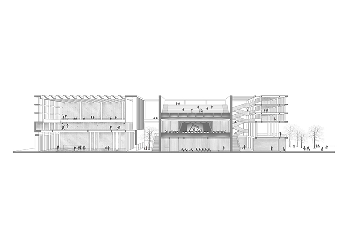 珠海市工人文化宫建筑方案